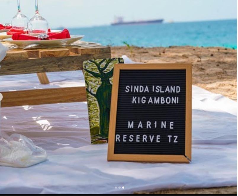 Sinda Island Kigamboni Camping Dar es Salaam Buitenkant foto